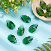 10Pcs Glass Pendants GLAA-ME0001-16B-4