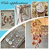 25Pcs Natural Shell Pendants PALLOY-PH01859-5