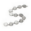 304 Stainless Steel Flower Link Chains CHS-C004-04A-P-4