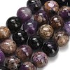 Natural Charoite Beads Strands G-G300-A01-10mm-2