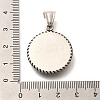 304 Stainless Steel Pendants STAS-Z110-38AS-3