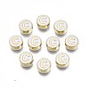 Alloy Enamel Beads ENAM-N052-006-01C-RS-1