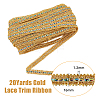 DICOSMETIC 20 Yards Polyester Metallic Ribbons SRIB-DC0001-04-2