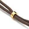 Nylon Cords Necklace Making AJEW-P116-03G-05-3