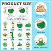 24Pcs 12 Styles Alloy Enamel Pendants ENAM-TA0009-07-4