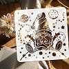 PET Hollow Out Drawing Painting Stencils DIY-WH0391-0629-3