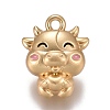 Alloy Enamel Pendants ENAM-I045-01MG-01-1