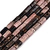 Natural Rhodonite Beads Strands GG-N002-01A-09-2