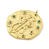 Real 18K Gold Plated Vacuum Plating 304 Stainless Steel Pendants STAS-L278-003G-03-2
