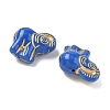 Plating Opaque Acrylic Beads AC-CBA6852-04-2