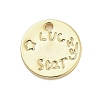 Brass Charms KK-C078-01A-G-1