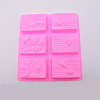 Rectangle Bees Food Grade Silicone Molds X-DIY-WH0176-74-2
