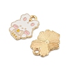 Animal Forest Theme Zinc Alloy Enamel Pendants FIND-Z065-01B-2