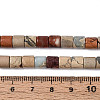 Natural Shoushan Stone Beads Strands G-T141-92A-5