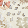 20Pcs 5 Styles Alloy Bikini Clips FIND-PH0027-12-4