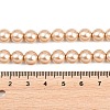 Eco-Friendly Dyed  Glass Pearl Round Beads Strands HY-A002-8mm-RB064-2