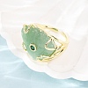 Natural Green Aventurine Cuff Rings GG-CBA5FCC-04G-07-3