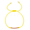 Handmade Glass Seed Beads Braided Bead Bracelets LE4581-14-1