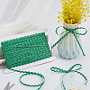 3 Rolls Polyester Wavy Fringe Trim Ribbon OCOR-GF0004-46B-3