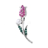 Alloy Rhinestone Brooches JEWB-H028-03AS-04-1