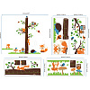 PVC Height Growth Chart Wall Sticker DIY-WH0232-014-2