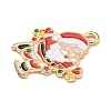 Christmas Theme Alloy Enamel Pendants ENAM-I060-01A-2