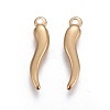304 Stainless Steel Pendants X-STAS-F192-053G-2