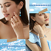 DIY Round Acrylic & Glass Beads Jewelry Making Findings Kits DIY-SP0003-01D-4