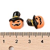 Halloween Theme Opaque Resin Cabochons CRES-M037-07A-01-3