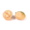 Opaque Resin Imitation Fruit Pendants RESI-Q232-07B-2
