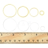 80Pcs 8 Style Brass Linking Rings KK-FS0001-15-6