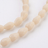 Imitation Jade Glass Beads Strands GLAA-A036-A02-3