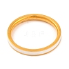 Ion Plating(IP) 304 Stainless Steel Enamel Finger Rings for Women RJEW-S414-32B-G-3