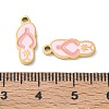 304 Stainless Steel Enamel Pendants SA-CBA7876-07G-3