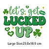Saint Patrick's Day Theme PET Sublimation Stickers PW-WG11031-04-1