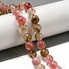 Tigerskin Glass Beads Strands G-E571-A07-03-2