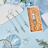 4Pcs Alloy Bracelet Tool Jewelry Helper Beadable Alligator Clips AJEW-SP0001-69A-3