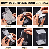 Transparent Plastic PVC Box Gift Packaging CON-WH0060-02C-4
