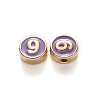 Alloy Enamel Beads ENAM-R055-04-09-RS-2