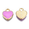 Alloy Enamel Charms ENAM-S121-041G-2