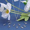 12Pcs Rack Plating Brass Pendants KK-BBC0013-39-3