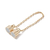 Brass Magnetic Clasps KK-U052-24G-2