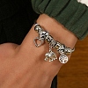 Alloy Beads European Bangles FS-WG24546-01-3