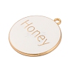 Alloy Enamel Pendants ENAM-M009-02D-01G-2