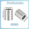 16Pcs Stainless Steel Beads STAS-DR0001-08-2