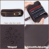 Rectangle Leather Credit Card Wallets for Women Men AJEW-WH20001-31B-6