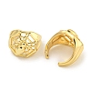 Brass Cuff Earrings EJEW-C104-085G-2