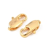 SHEGRACE Brass Lobster Claw Clasps XGR0006G-07G-2