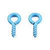 Spray Painted Iron Screw Eye Pin Peg Bails IFIN-N010-002B-04-3