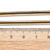 304 Stainless Steel Snake Chain Necklaces STAS-M174-005G-2.4-3